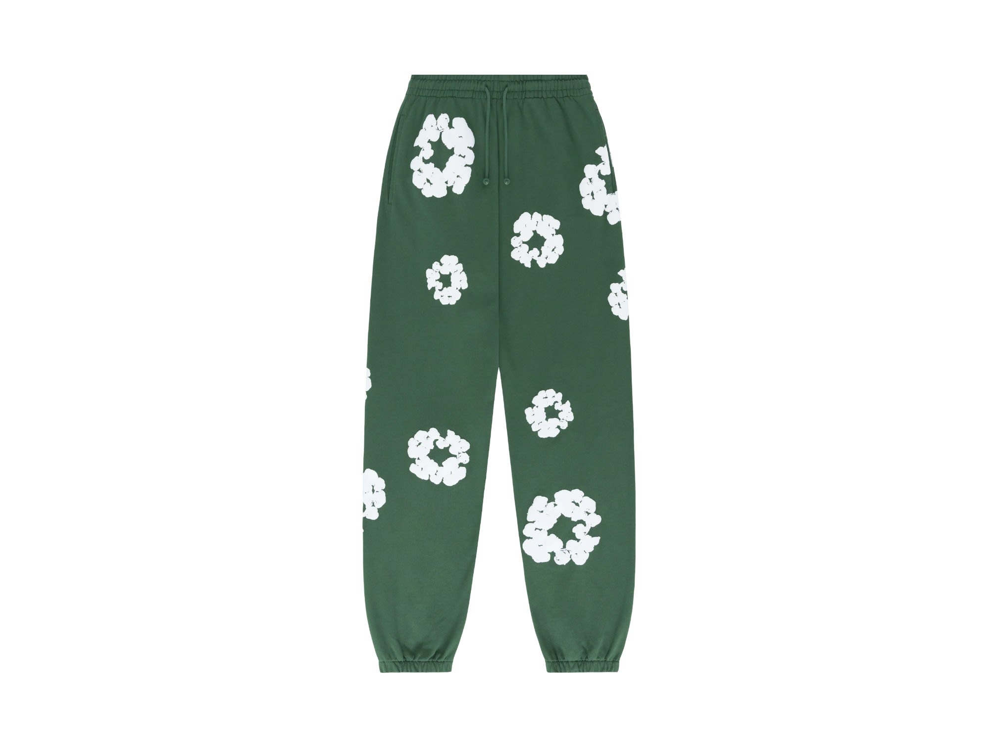Denim Tears Cotton Wreath Sweatpants Green